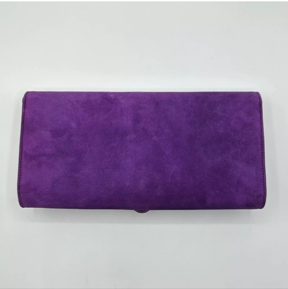 GUCCI Large Dionysus Loved Purple Suede Pearl Clutch, Rare! - Picture 2 of 13